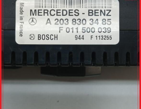 Air Conditioning Control Unit MERCEDES-BENZ C-CLASS T-Model (S203)