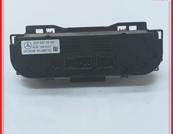 Air Conditioning Control Unit MERCEDES-BENZ C-CLASS T-Model (S204)