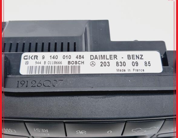 Air Conditioning Control Unit MERCEDES-BENZ C-CLASS T-Model (S203)