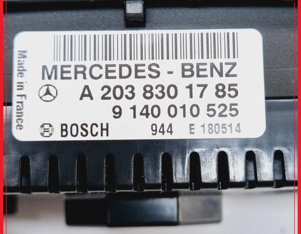 Air Conditioning Control Unit MERCEDES-BENZ C-CLASS T-Model (S203)