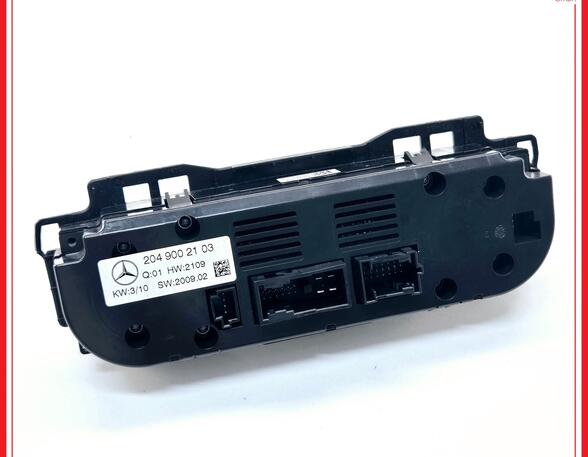 Air Conditioning Control Unit MERCEDES-BENZ C-CLASS T-Model (S204)