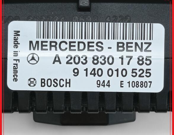 Air Conditioning Control Unit MERCEDES-BENZ C-CLASS T-Model (S203)