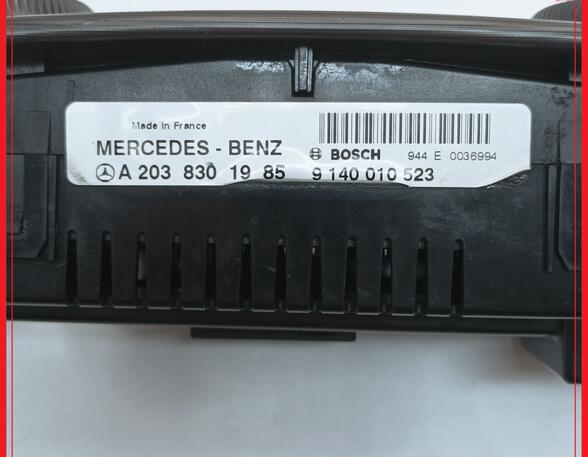 Air Conditioning Control Unit MERCEDES-BENZ C-CLASS Coupe (CL203)