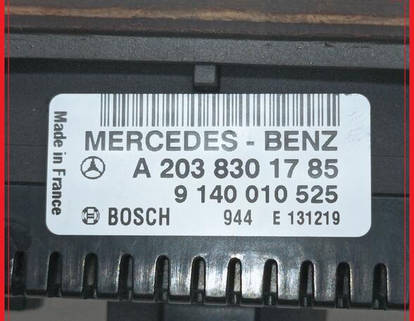 Air Conditioning Control Unit MERCEDES-BENZ C-CLASS T-Model (S203)