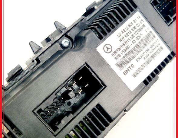 Air Conditioning Control Unit MERCEDES-BENZ E-CLASS (W212), MERCEDES-BENZ S-CLASS (W221)