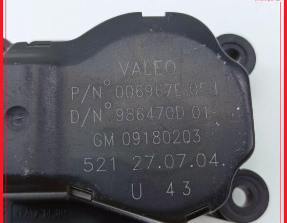 Heater Motor Flap Control Unit OPEL Signum (--)