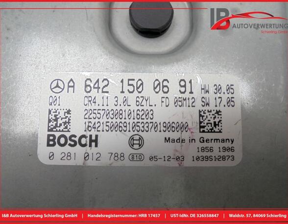 Engine Management Control Unit MERCEDES-BENZ E-Klasse (W211)