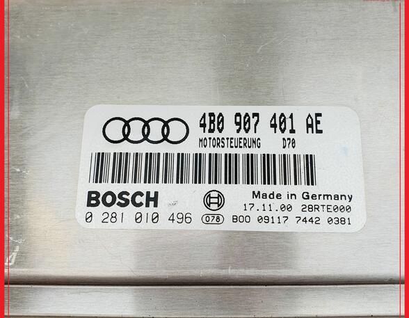 Engine Management Control Unit AUDI A6 Avant (4B5)