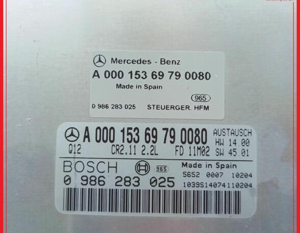 Engine Management Control Unit MERCEDES-BENZ C-Klasse T-Model (S203)