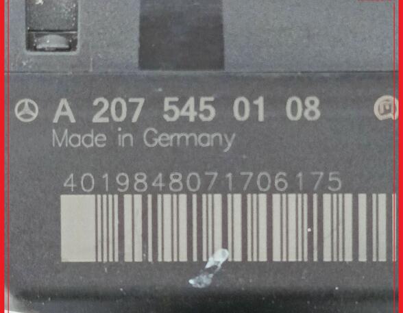 Engine Management Control Unit MERCEDES-BENZ C-Klasse T-Model (S204)