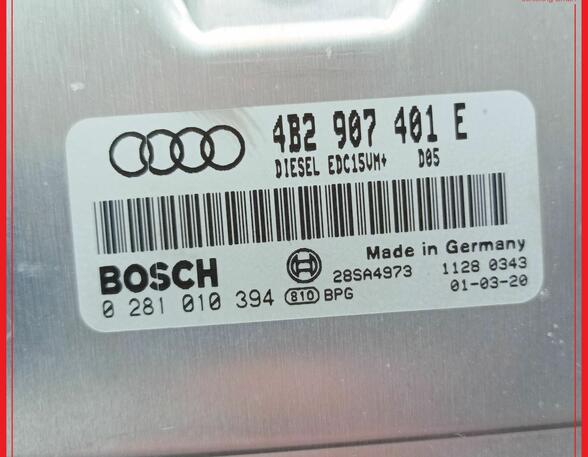 Engine Management Control Unit AUDI A6 Avant (4B5)