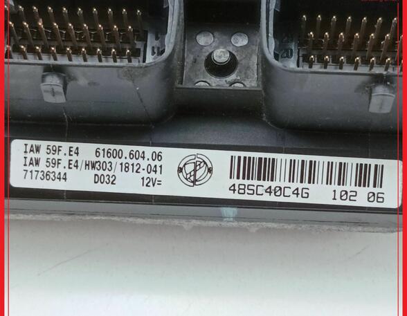 Engine Management Control Unit FIAT Punto (188), FIAT Punto Kasten/Schrägheck (188)