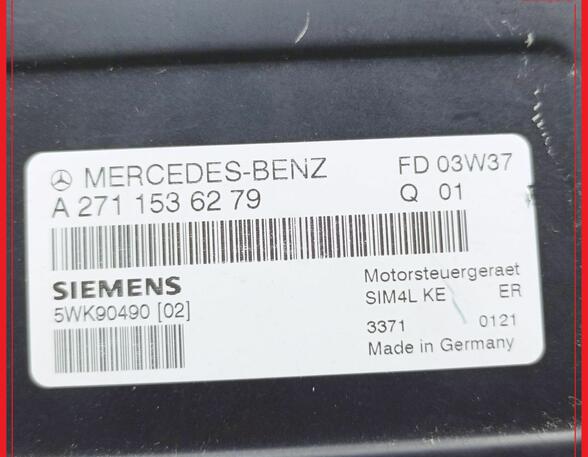 Engine Management Control Unit MERCEDES-BENZ C-Klasse T-Model (S203)