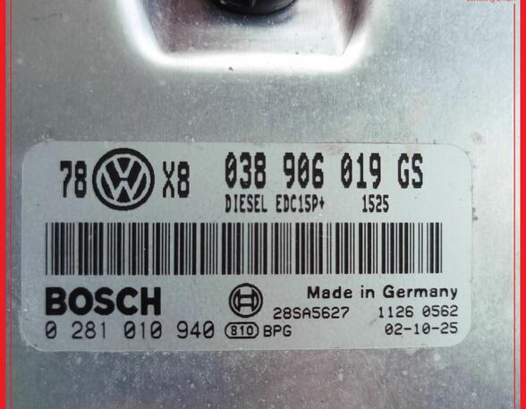 Engine Management Control Unit VW Passat (3B3)