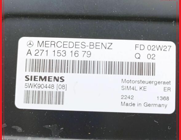 Regeleenheid motoregeling MERCEDES-BENZ C-Klasse Coupe (CL203)