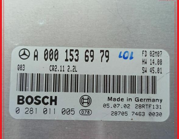 Steuergerät Motor SATZ MERCEDES BENZ C-KLASSE KOMBI W203 C220 CDI 105 KW