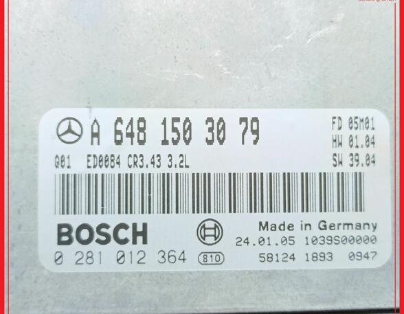 Regeleenheid motoregeling MERCEDES-BENZ E-Klasse T-Model (S211)