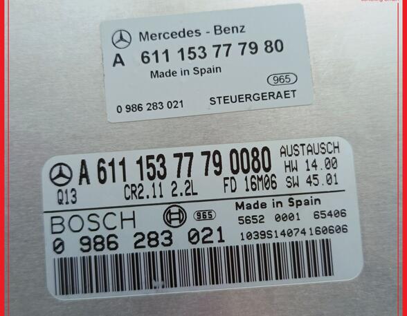 Regeleenheid motoregeling MERCEDES-BENZ C-Klasse (W203)