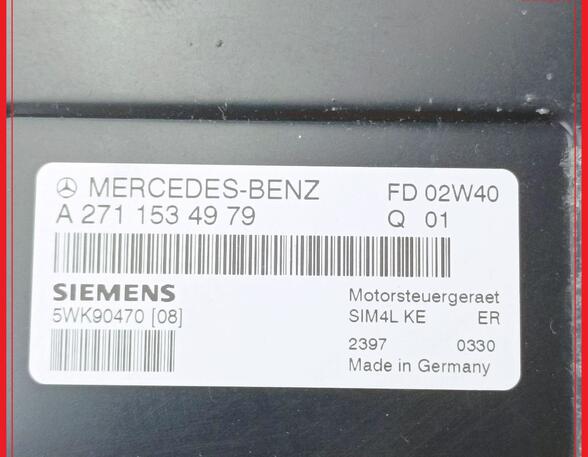 Regeleenheid motoregeling MERCEDES-BENZ C-Klasse (W203)