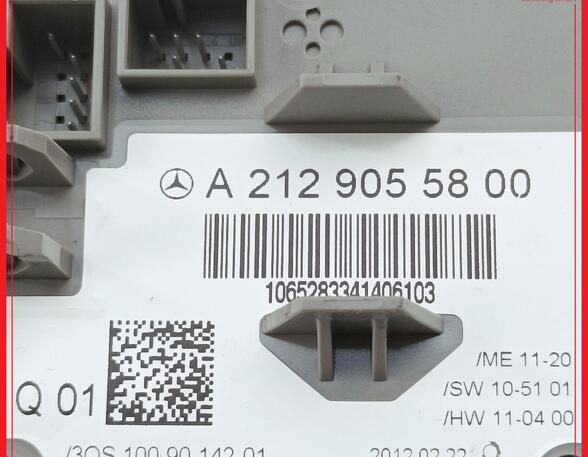 Engine Management Control Unit MERCEDES-BENZ E-Klasse (W212)