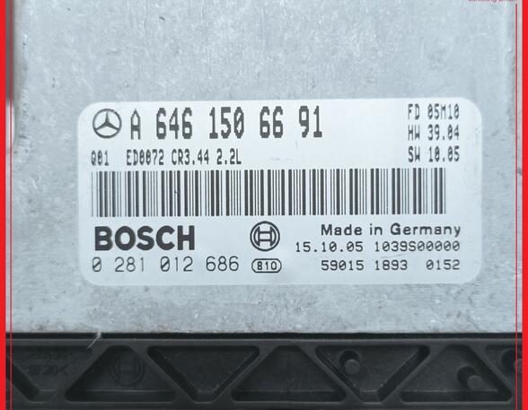 Control unit for engine MERCEDES-BENZ C-CLASS T-Model (S203)