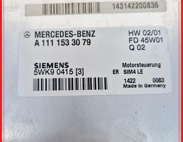 Regeleenheid motoregeling MERCEDES-BENZ C-CLASS T-Model (S203)