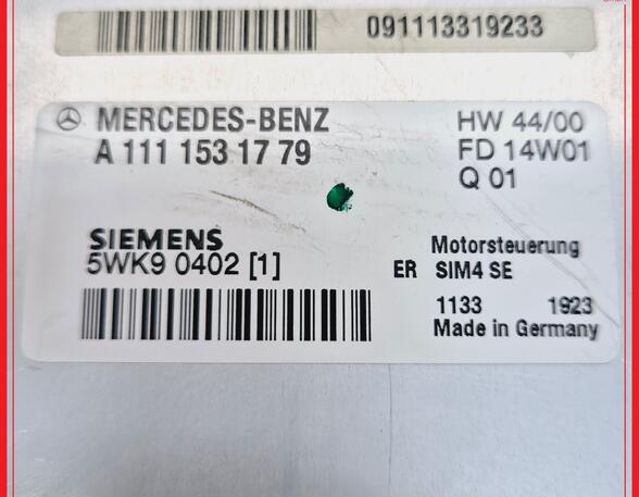 Regeleenheid motoregeling MERCEDES-BENZ C-CLASS T-Model (S203)