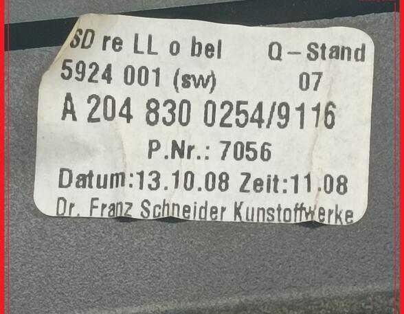 Lüftungsgitter Armaturenbrett Rechts MERCEDES BENZ C KLASSE T-MODEL S204 C220 CDI 125 KW