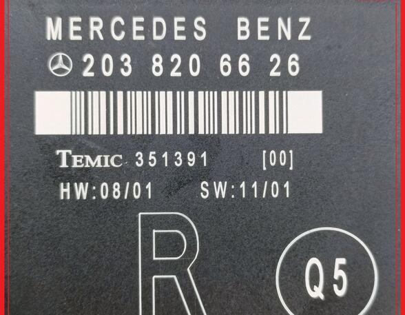 Steuergerät Tür H.R MERCEDES C-KLASSE KOMBI W203 C220 CDI 105 KW