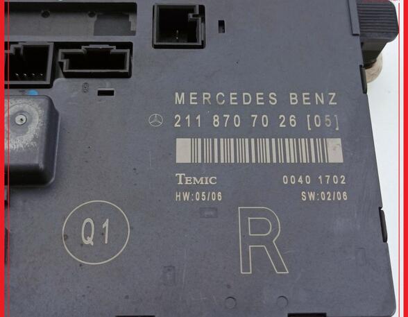 Control unit for door MERCEDES-BENZ E-Klasse T-Model (S211)