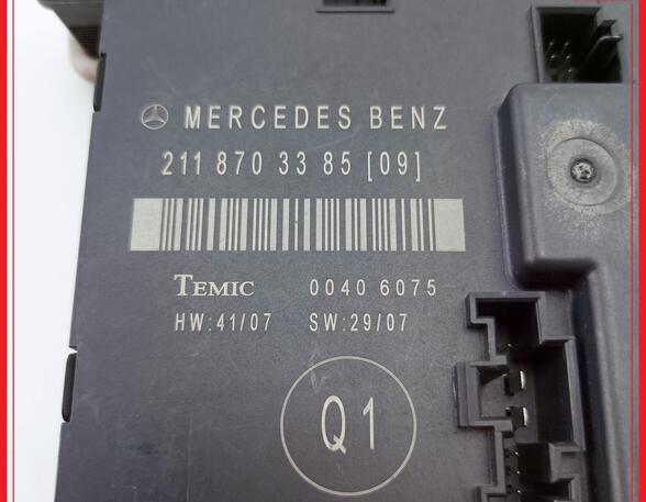 Control unit for door MERCEDES-BENZ E-Klasse T-Model (S211)