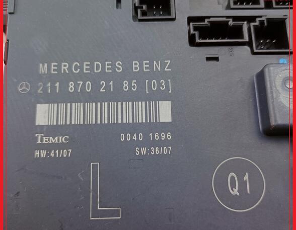 Control unit for door MERCEDES-BENZ E-Klasse T-Model (S211)