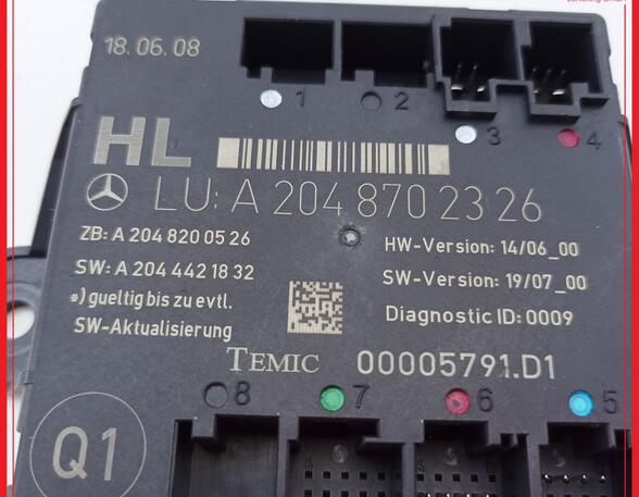 Control unit for door MERCEDES-BENZ C-Klasse (W204)