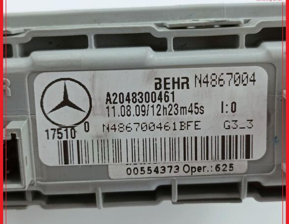 Auxilary heating MERCEDES-BENZ C-CLASS T-Model (S204)