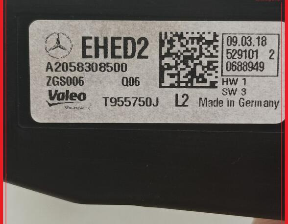 Zusatzheizung Heizelement MERCEDES BENZ C-KLASSE W205 C180 115 KW