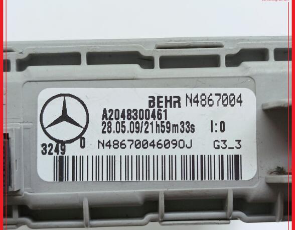 Auxilary heating MERCEDES-BENZ C-CLASS T-Model (S204)