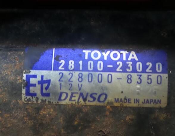 Startmotor TOYOTA YARIS (_P1_)