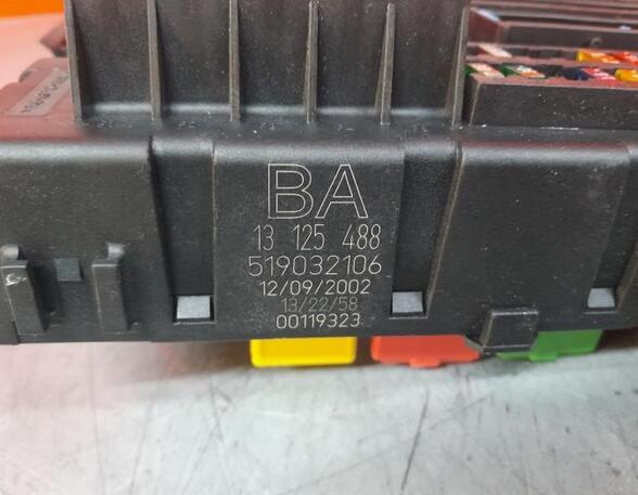 Fuse Box OPEL VECTRA C GTS (Z02), OPEL VECTRA C (Z02)