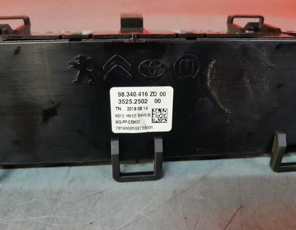 Heating & Ventilation Control Assembly OPEL COMBO Box Body/MPV (K9)