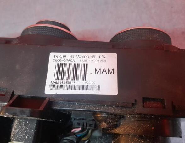 Heating & Ventilation Control Assembly KIA PICANTO (TA), KIA PICANTO (JA)