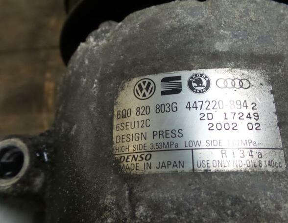 Air Conditioning Compressor SEAT Ibiza III (6L1)