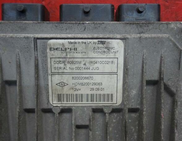 Control unit for engine RENAULT Clio II (BB, CB)