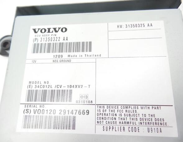 Audio Amplifier VOLVO V60 I (155, 157)