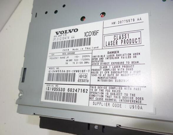 CD Spieler von einem Volvo S40 (S40 04-)