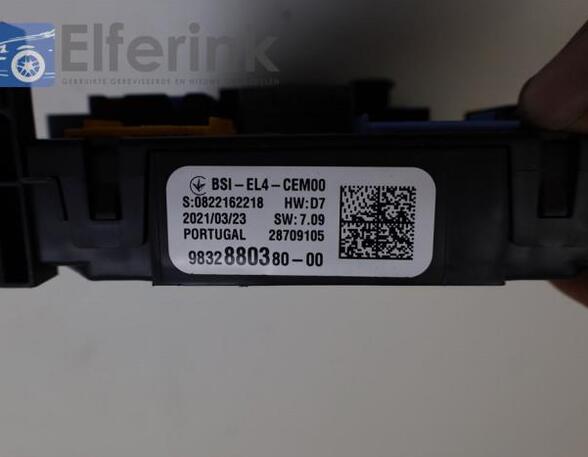 Fuse Box OPEL CORSA F (P2JO)