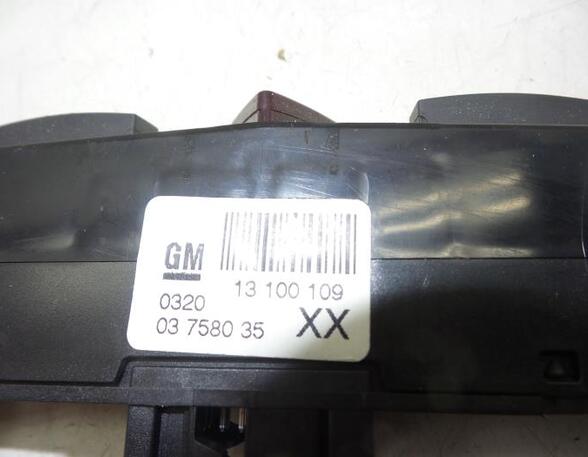 P7142354 Schalter für Warnblinker OPEL Zafira B (A05) 13100109