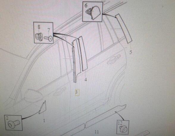 Zierleiste Volvo XC90 II 256 31349810 P18106600