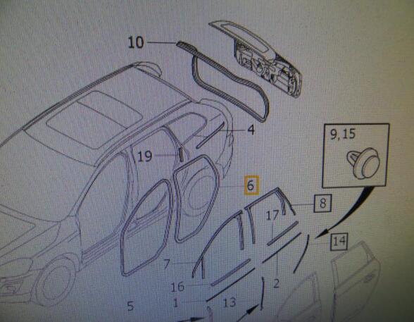 Door Seal VOLVO XC60 (156)