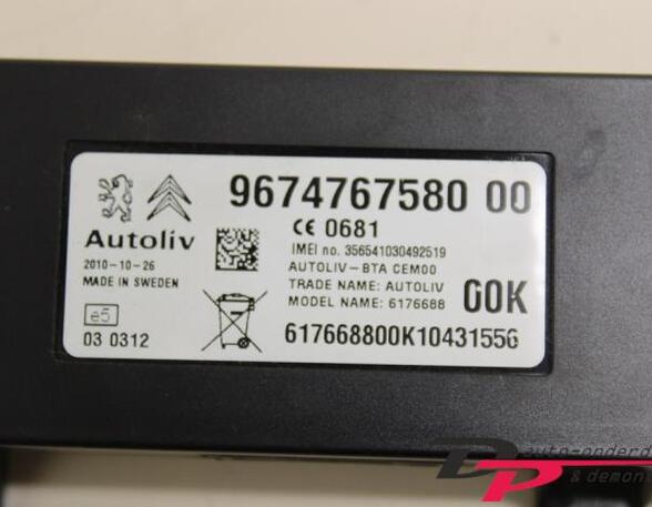 Audio Amplifier PEUGEOT 3008 Großraumlimousine (0U_)