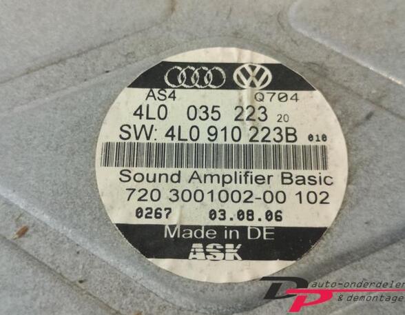 Audio Amplifier AUDI Q7 (4LB), AUDI Q7 Van (4LB), AUDI Q7 (4MB, 4MG)